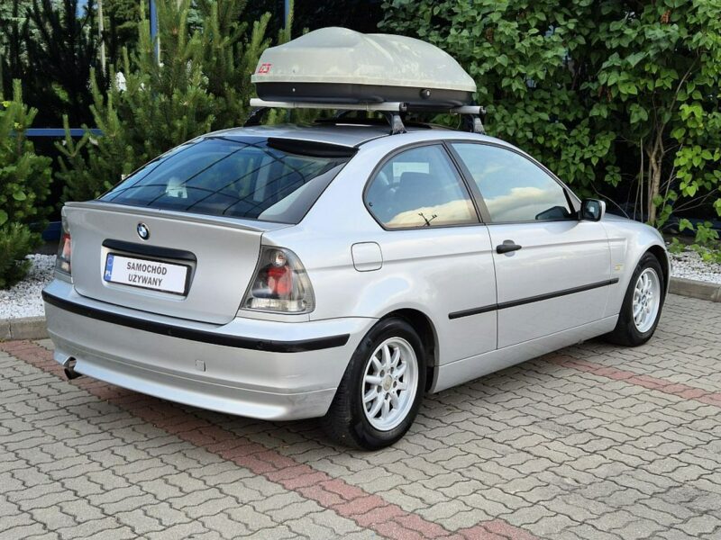 BMW 316 COMPACT * oryginalny przebieg * manual * bagaznik dachowy * warszawa E46 (1998-2007)