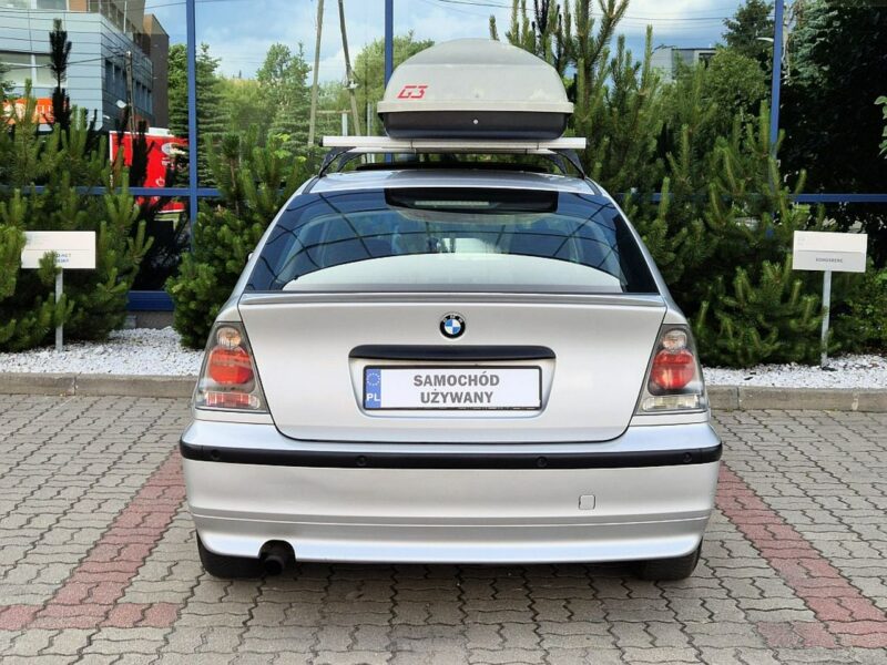 BMW 316 COMPACT * oryginalny przebieg * manual * bagaznik dachowy * warszawa E46 (1998-2007)