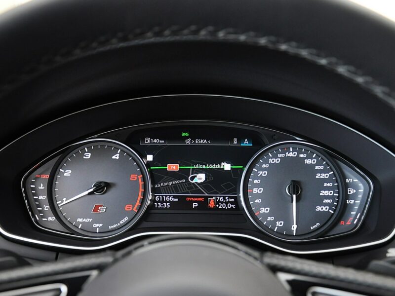 Audi S5 3.0 V6 TDI 341KM Quattro Sline MatrixLed Webasto Tempomat Kamera Nav