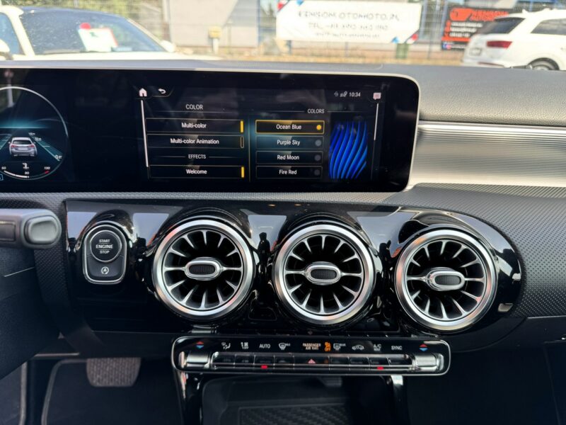 Mercedes A 250 LED, Klima, Temp, Kamera, Grzane Fotele, Ambiente, Panorama, Asystenci W177 (2018-)