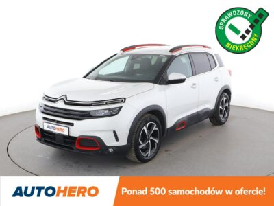 Citroen C5 Aircross Automat skóra navi kamera i czujniki parkowania el. regulowane i grzan