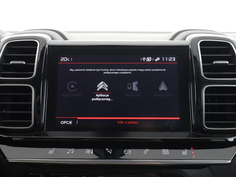 Citroen C5 Aircross Automat skóra navi kamera i czujniki parkowania el. regulowane i grzan