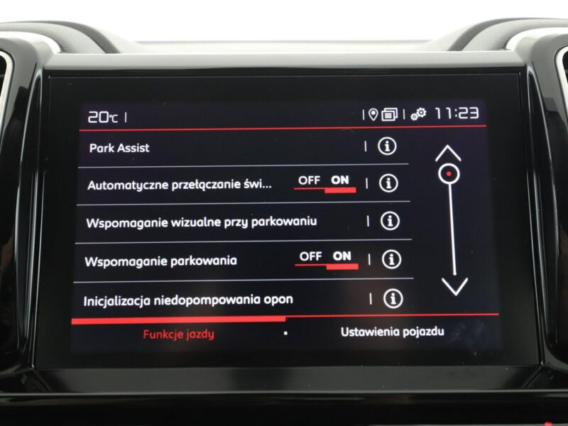 Citroen C5 Aircross Automat skóra navi kamera i czujniki parkowania el. regulowane i grzan