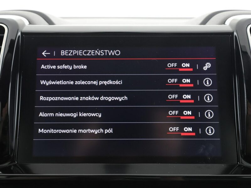 Citroen C5 Aircross Automat skóra navi kamera i czujniki parkowania el. regulowane i grzan