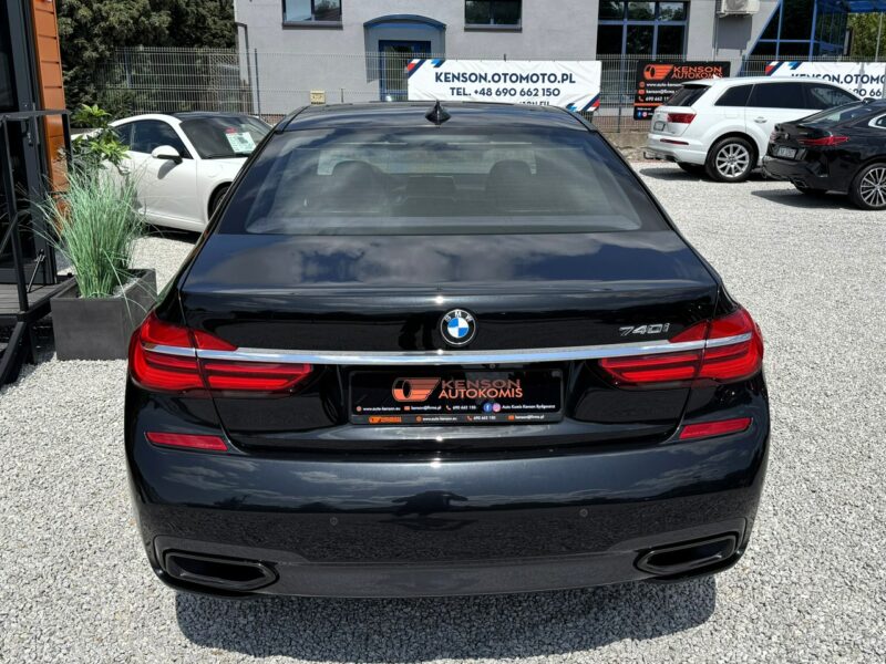 BMW 740 Carbon, Panorama, Wentylowane podgrzewane fotele, LED, Kamera, HARMAN G11/12 (2015-2022)