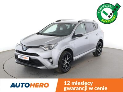 Toyota RAV-4 LED, półskóra kamera i czujniki parkowania el. klapa IV (2012-)