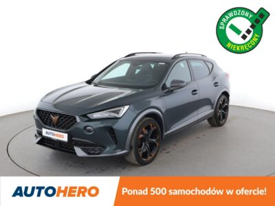 Cupra Formentor PHEV 245KM full LED el. sterowane i ogrzewane fotele navi virtual cocp