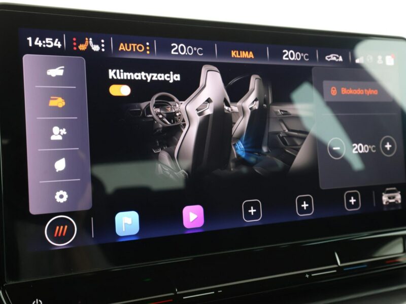 Cupra Formentor PHEV 245KM full LED el. sterowane i ogrzewane fotele navi virtual cocp