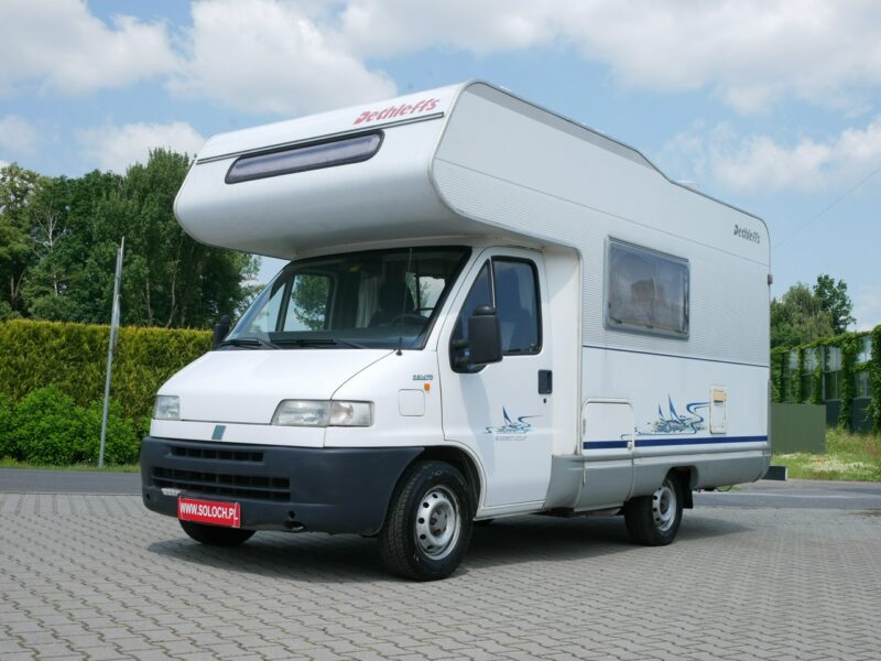 Fiat Ducato 2.8i.d.TD 122KM Alkowa Kamper Camper -1 Wł od 4 lat -Solar -Bagażnik II (1994-2006)
