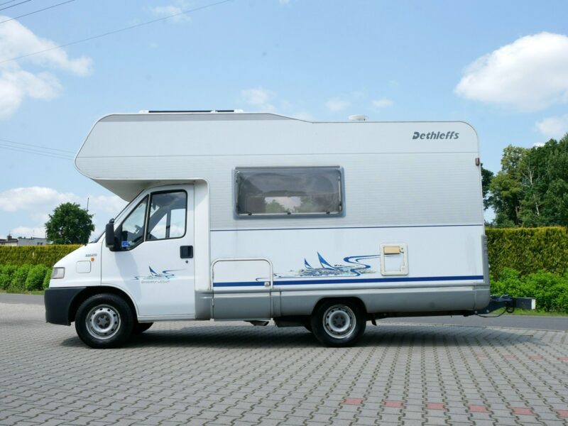 Fiat Ducato 2.8i.d.TD 122KM Alkowa Kamper Camper -1 Wł od 4 lat -Solar -Bagażnik II (1994-2006)