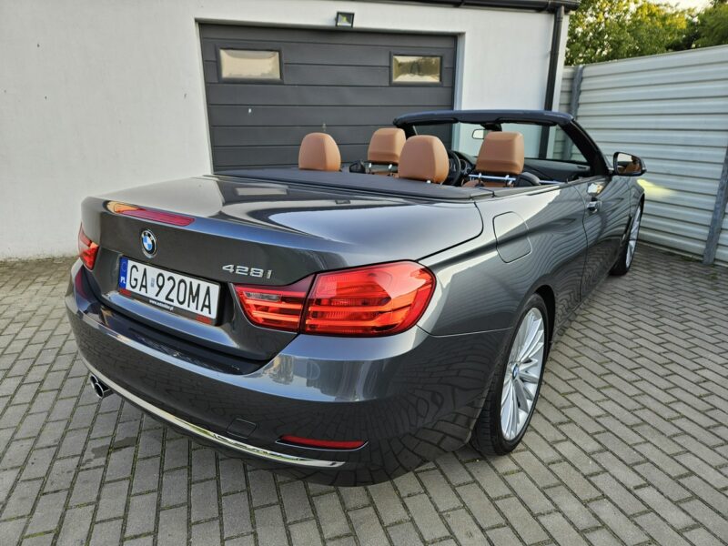 BMW 428 2.0 turbo 245KM benzyna CABRIO automat EUROPEJSKI serwis BMW ZADBANY I (F32/F33/F82)