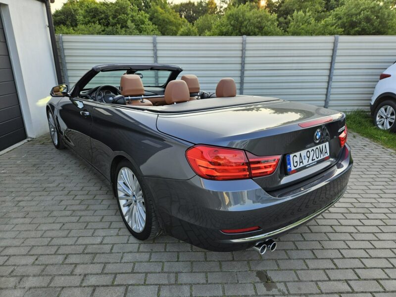 BMW 428 2.0 turbo 245KM benzyna CABRIO automat EUROPEJSKI serwis BMW ZADBANY I (F32/F33/F82)