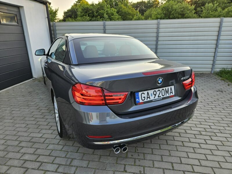 BMW 428 2.0 turbo 245KM benzyna CABRIO automat EUROPEJSKI serwis BMW ZADBANY I (F32/F33/F82)