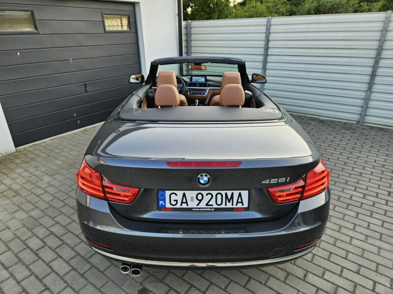 BMW 428 2.0 turbo 245KM benzyna CABRIO automat EUROPEJSKI serwis BMW ZADBANY I (F32/F33/F82)