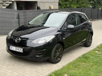 Mazda 2 1.4 Benzyna | Serwisowany | Gwarancja | Bogate wyposażenie | Zadbany II (2007-2014)