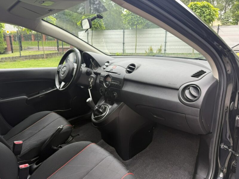 Mazda 2 1.4 Benzyna | Serwisowany | Gwarancja | Bogate wyposażenie | Zadbany II (2007-2014)