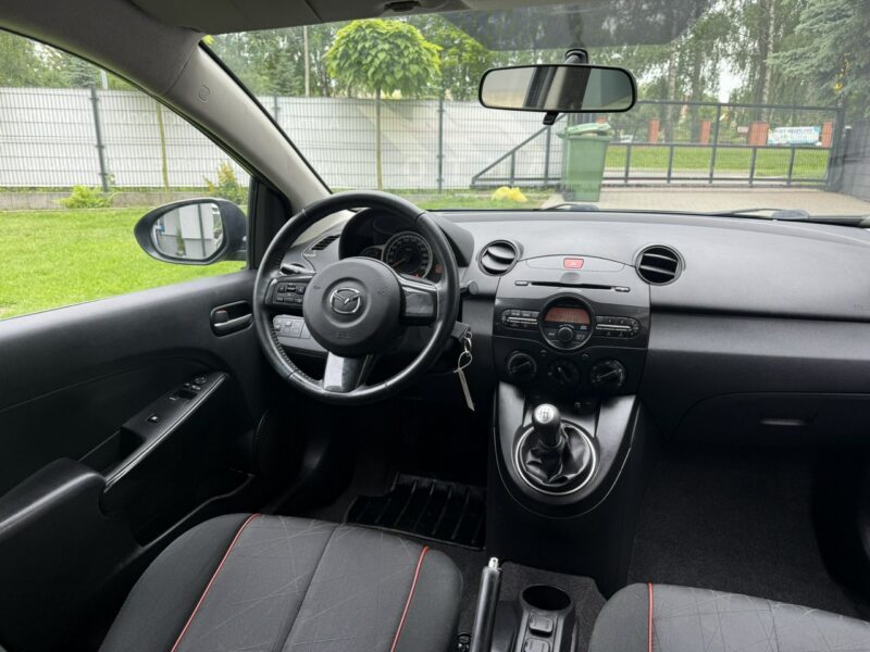 Mazda 2 1.4 Benzyna | Serwisowany | Gwarancja | Bogate wyposażenie | Zadbany II (2007-2014)