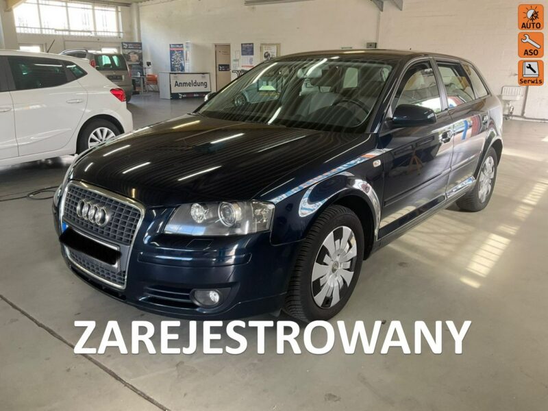 Audi A3 1,8 T 160KM ,klimatronik, isofix, 8 airbag, zarejestrowany 8P (2003-2012)