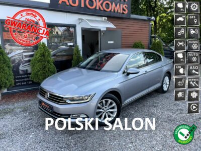 Volkswagen Passat LED, Klima, Navi, Temp, Asystenci, Kamera, Grzane Fotele, Martwe Pole B8 (2014-2023)