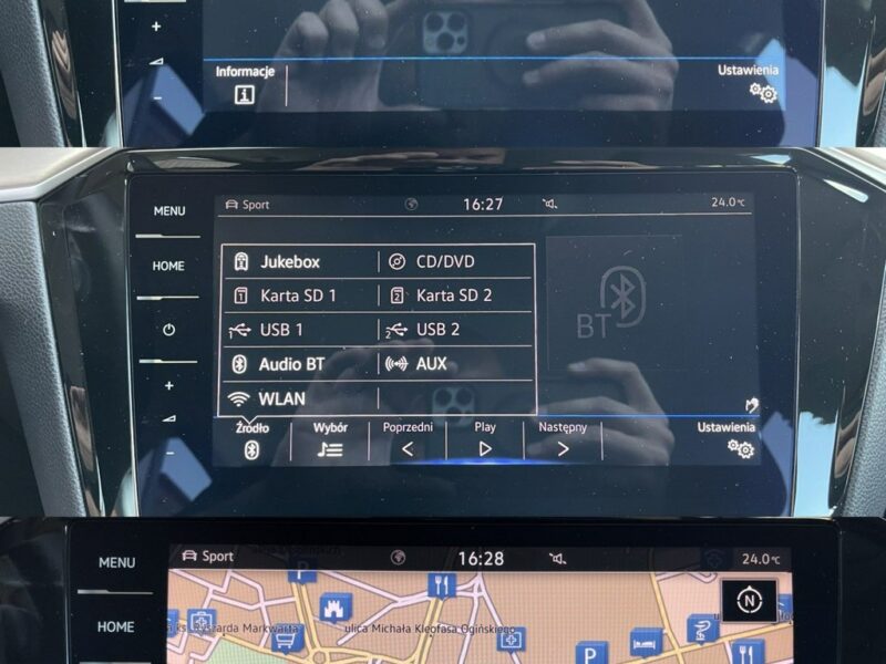 Volkswagen Passat LED, Klima, Navi, Temp, Asystenci, Kamera, Grzane Fotele, Martwe Pole B8 (2014-2023)