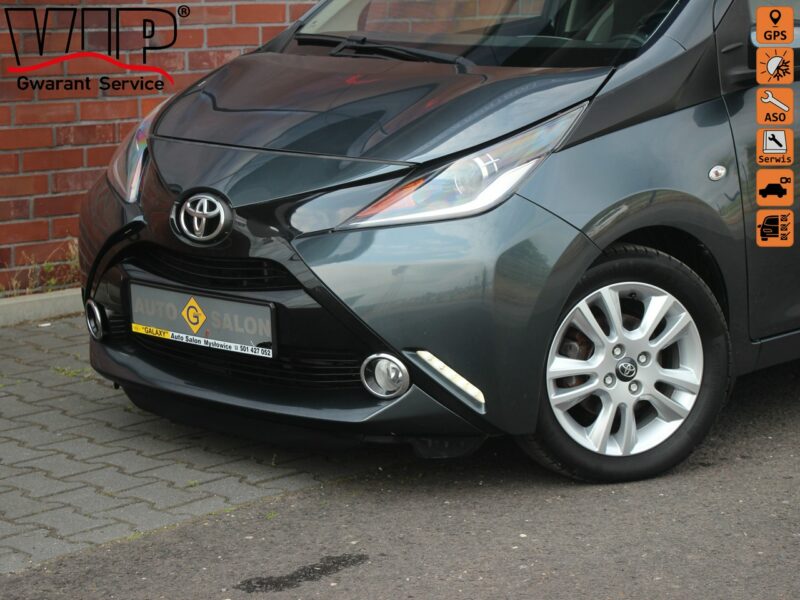 Toyota Aygo Automat*Klima*Kamera*Panel Dotyk*Esp*Led*Bluet*Alu15*Komp*GwarVGS II (2014-)
