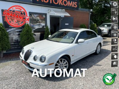 Jaguar S-Type LED, Klimatyzacja, Nawigacja ,Tempomat, Szyberdach, Odrestaurowany I (1998-2008)