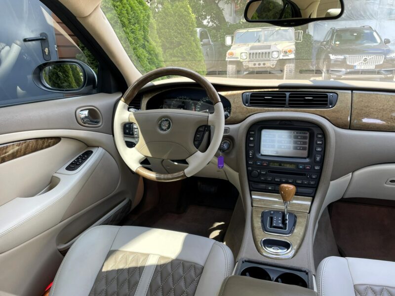 Jaguar S-Type LED, Klimatyzacja, Nawigacja ,Tempomat, Szyberdach, Odrestaurowany I (1998-2008)