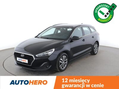 Hyundai i30 navi klima auto grzane fotele i kierownica kamera i czujniki parkowani III (2017-)