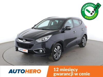Hyundai ix35 4x4 skóra panorama navi klima auto kamera i czujniki parkowania hak
