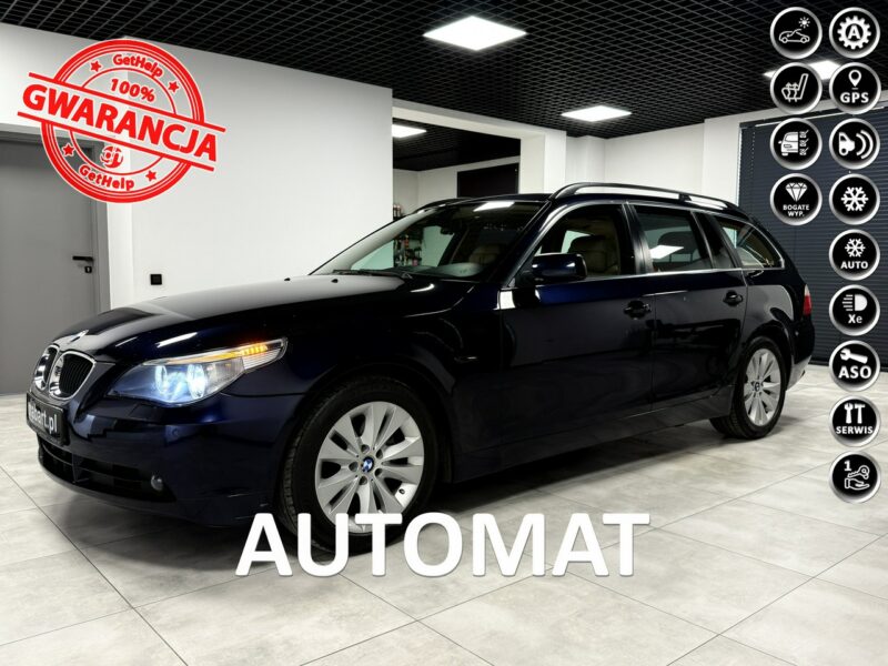 BMW 525 525i 218KM*Exclusive*Skóry*Bi-XenonNavi Professional*Komfortsitze E60 (2003-2010)