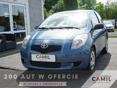 Toyota Yaris zarejestrowany, ubezpieczony II (2005-2011)
