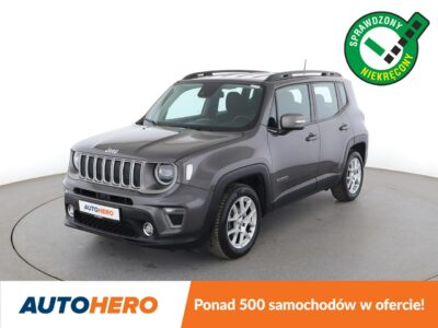 Jeep Renegade 1.0 TGDi Limited Klimatyzacja Tempomat Nawigacja Asystenci Kamera LED 2019