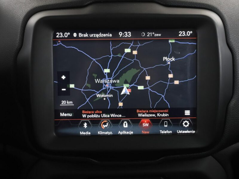 Jeep Renegade 1.0 TGDi Limited Klimatyzacja Tempomat Nawigacja Asystenci Kamera LED 2019