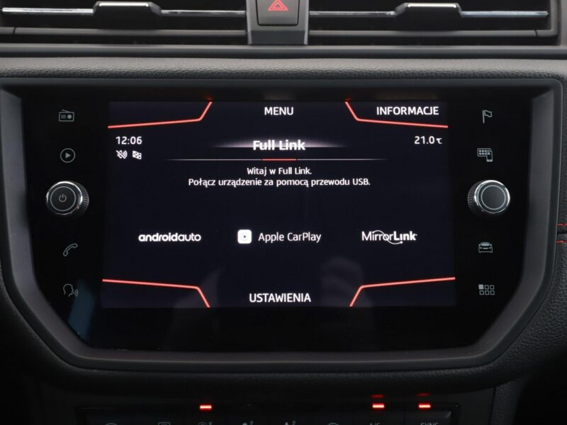 Seat Arona full LED navi klima auto czujniki parkowania