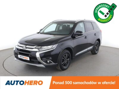 Mitsubishi Outlander klima auto grzane fotele kamera i czujniki parkowania III (2012-)