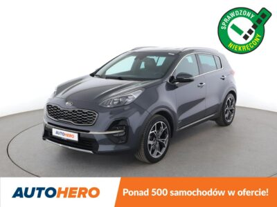 Kia Sportage lift 4x4 automat skóra full LED navi JBL grzane fotele i kanapa kamera IV (2016-2021)