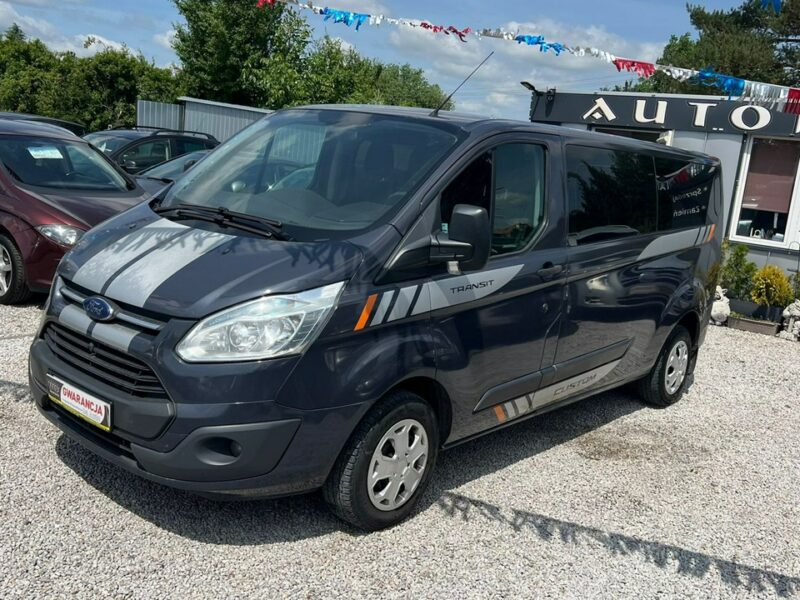 Ford Transit Custom 9CIO os. Salon, 215przebieg,nawiewy,L2H1GWARANCJA-Zamiana Automi-x.pl