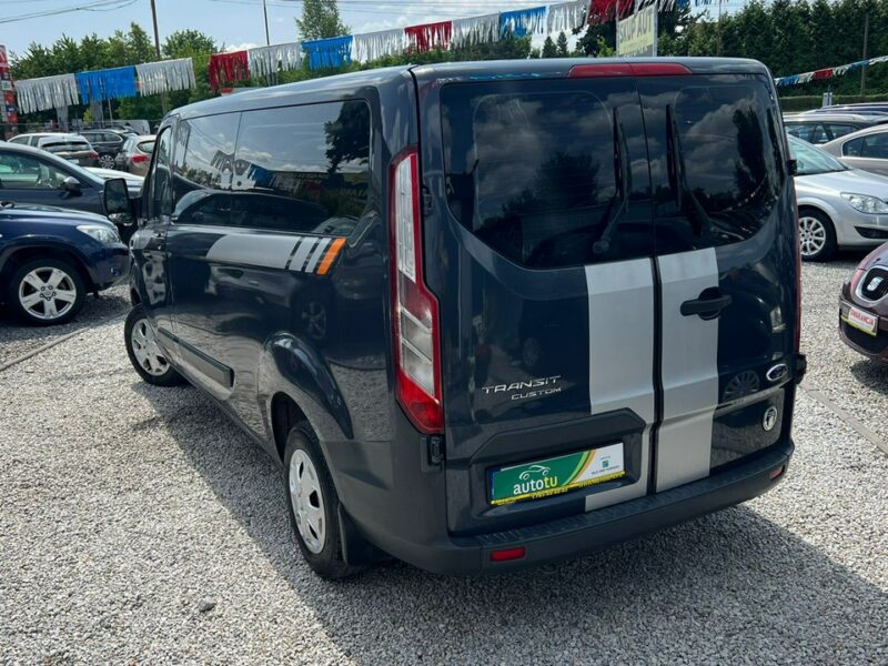 Ford Transit Custom 9CIO os. Salon, 215przebieg,nawiewy,L2H1GWARANCJA-Zamiana Automi-x.pl