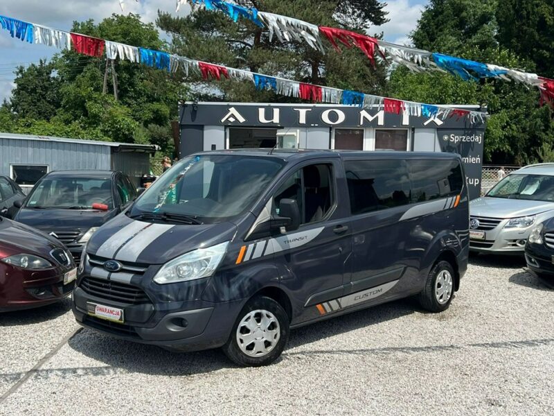 Ford Transit Custom 9CIO os. Salon, 215przebieg,nawiewy,L2H1GWARANCJA-Zamiana Automi-x.pl