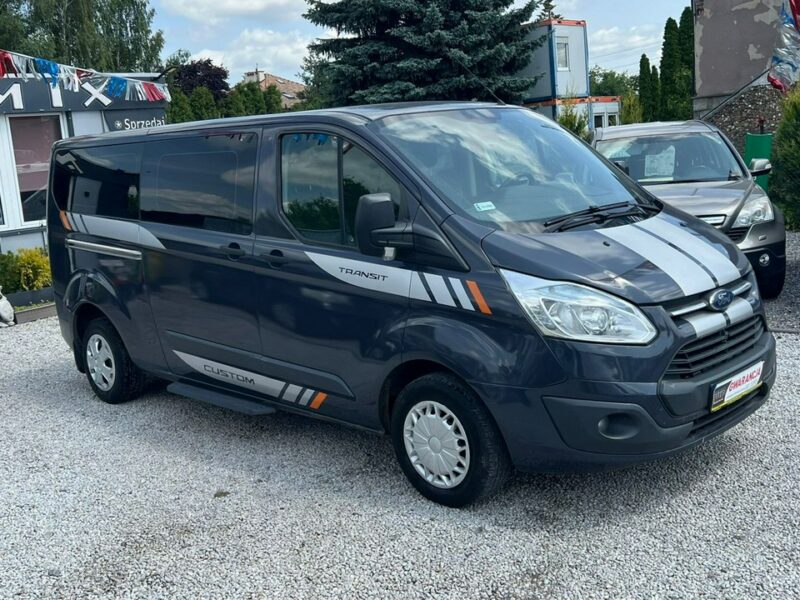 Ford Transit Custom 9CIO os. Salon, 215przebieg,nawiewy,L2H1GWARANCJA-Zamiana Automi-x.pl
