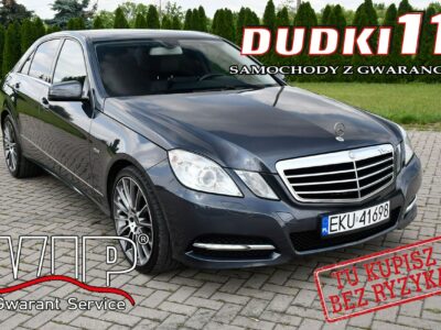 Mercedes E 200 2,2cdi Serwis.Klimatr 2 str.DVD.Skóry.Kam.Cof.Asystent Parkowania.Ledy W212 (2009-)