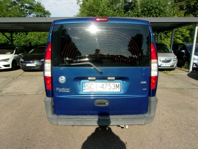 Fiat Doblo Klimatyzacja, ABS, Elektryczne szyby, Dwa kluczyki I (2000-2010)