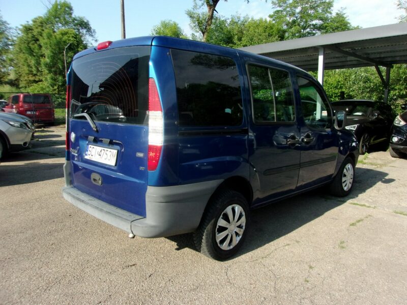 Fiat Doblo Klimatyzacja, ABS, Elektryczne szyby, Dwa kluczyki I (2000-2010)