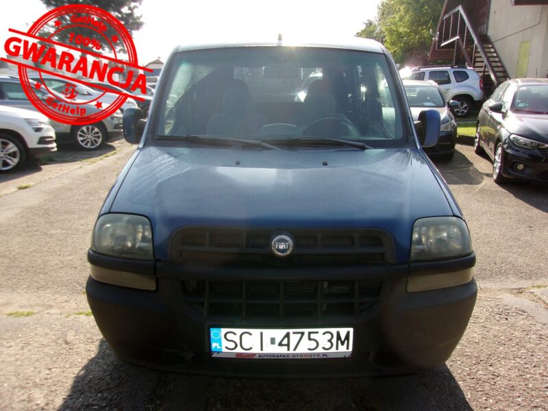 Fiat Doblo Klimatyzacja, ABS, Elektryczne szyby, Dwa kluczyki I (2000-2010)