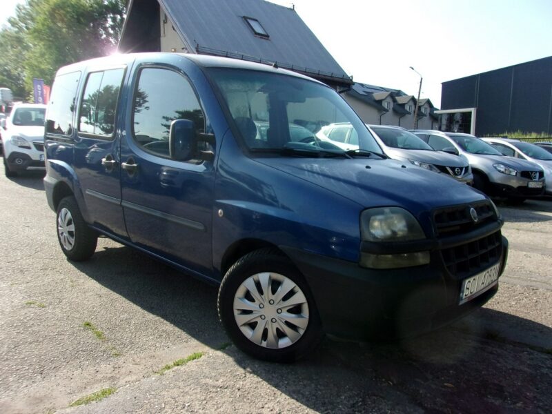 Fiat Doblo Klimatyzacja, ABS, Elektryczne szyby, Dwa kluczyki I (2000-2010)