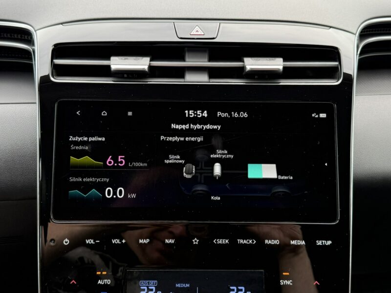 Hyundai Tucson Hybryda,Bogata wersja,Gwarancja IV (2020-)