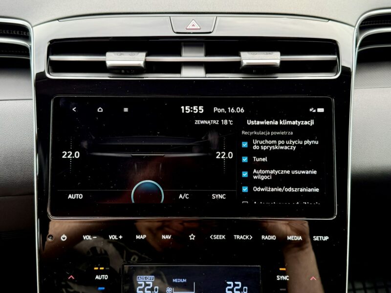 Hyundai Tucson Hybryda,Bogata wersja,Gwarancja IV (2020-)