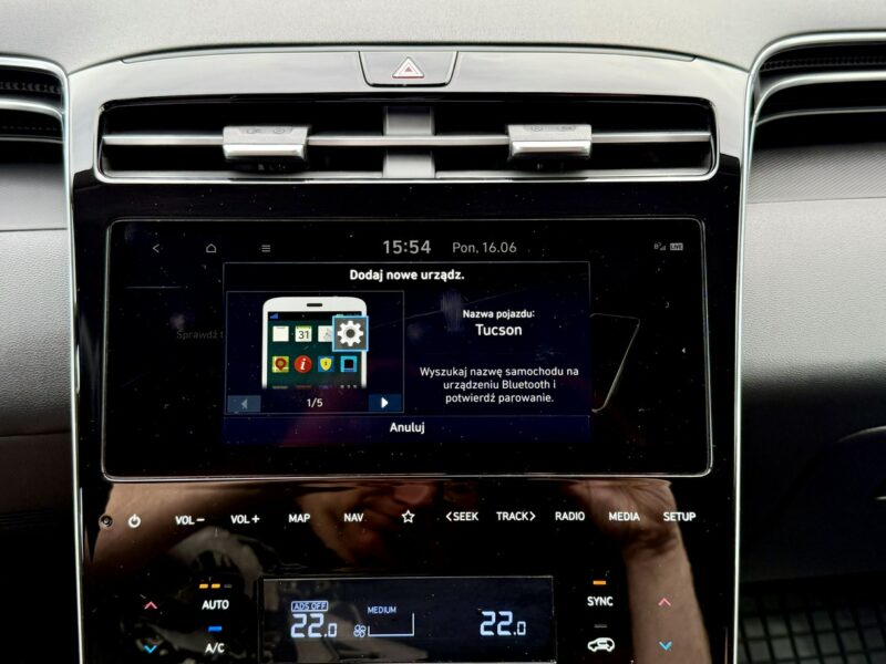 Hyundai Tucson Hybryda,Bogata wersja,Gwarancja IV (2020-)