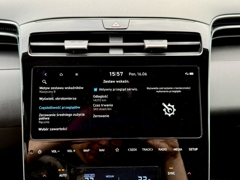Hyundai Tucson Hybryda,Bogata wersja,Gwarancja IV (2020-)