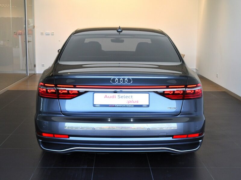 Audi A8 60TFSIe Quattro LONG DigitalLed B&O Kamery360 OśSkrętna TempomatACC TV D5 (2017-)